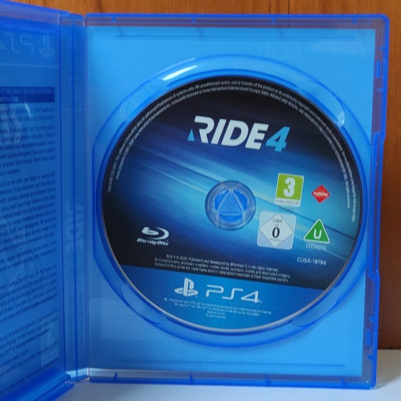 Kaset Ride 4 PS4 Game Ride4 Riders Balapan Game Playstation PS 4 5 CD BD Games Balap Motor Original Asli Racing Race Ride 2 3 4 5