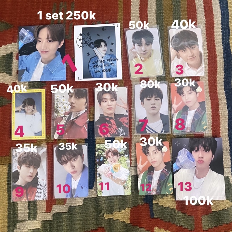 TREASURE JUNGHWAN JUNKYU HARUTO PC OFFICIAL KTOWN BENE WELCOMING TEUDAY PHOTOCARD SUMMER CAMP SECOND