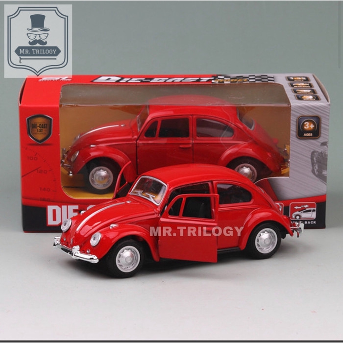 DIECAST MOBIL / MOBIL MAINAN DAN PAJANGAN VOLKSWAGEN BEETLE | HADIAH DIE CAST MOBIL CLASSIC