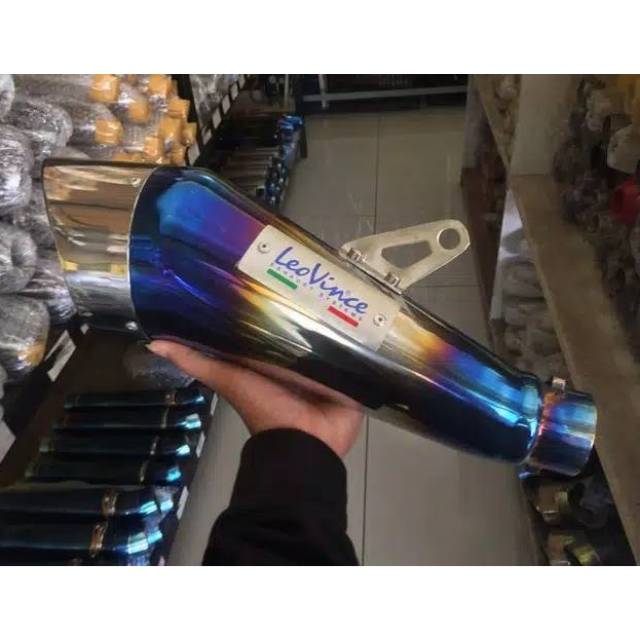 Knalpot LEOVINCE RAINBOW Vixion R15 Xabre GSX CBR 150R CB150R