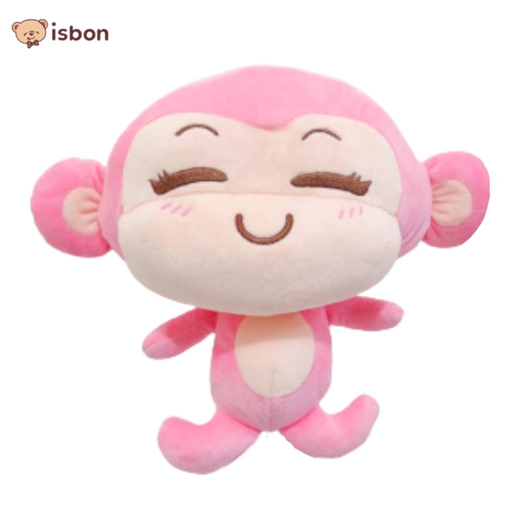 Boneka Monyet Monkey Chiyo Pink Istana Boneka