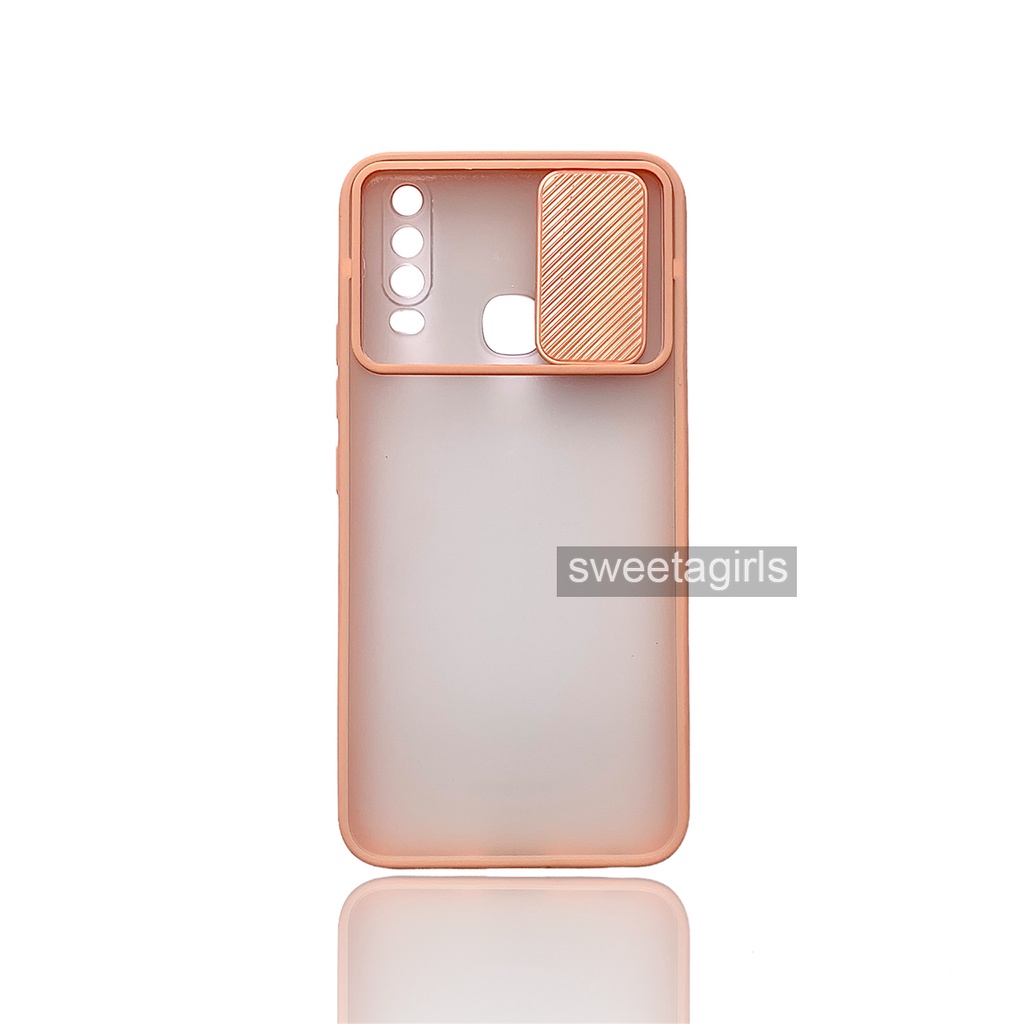 Aero Dove Slide Case Protection - Vivo Y12 - Y15 - Y17 ( Sama Ukuran ) - sweetacase.id - Camera Geser - Casing Model Kamera Bisa Buka Tutup - Casing Vivo - Kesing - Case - Softcase