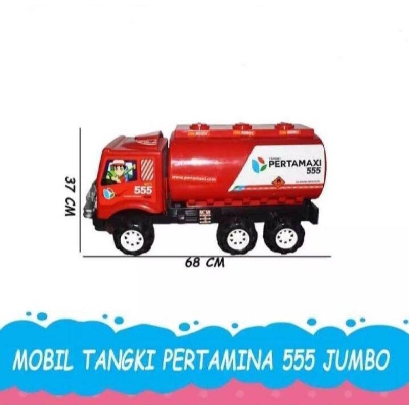 Mobil Truck Tangki/Mobil Truck Pertamina Ukuran Besar