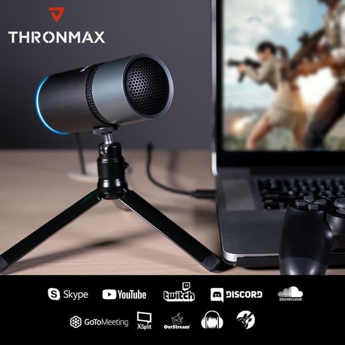 Thronmax Pulse M8 USB Mic Stream Streaming Youtube Live Microphone