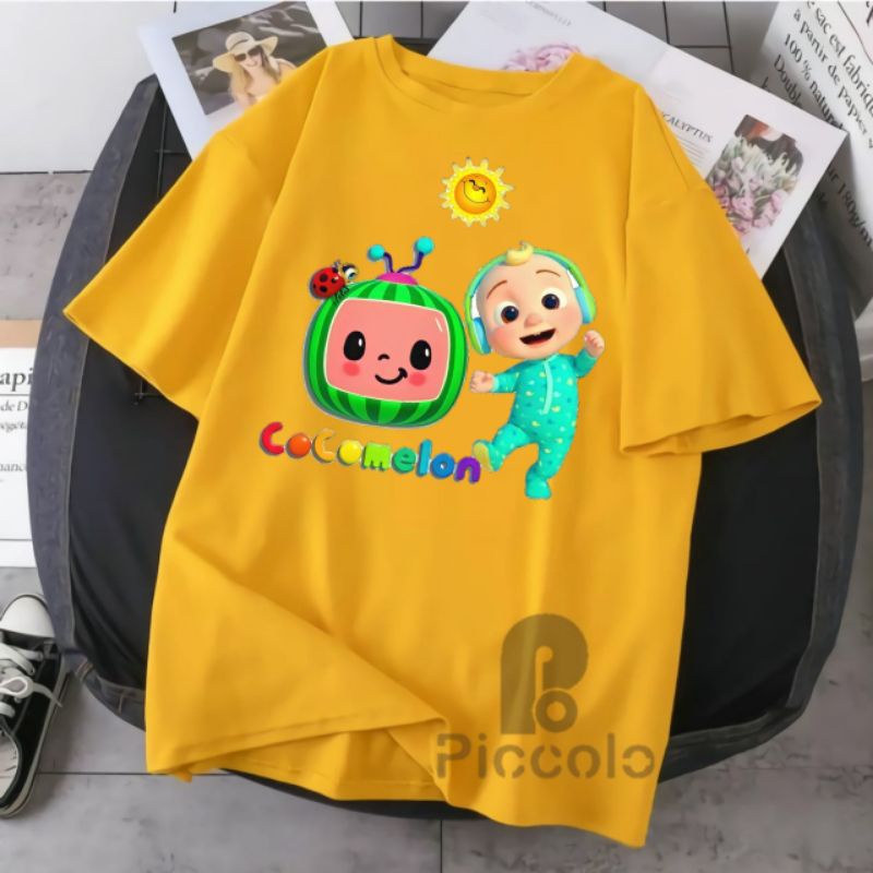 baju kaos anak cocomelon unisex atasan anak