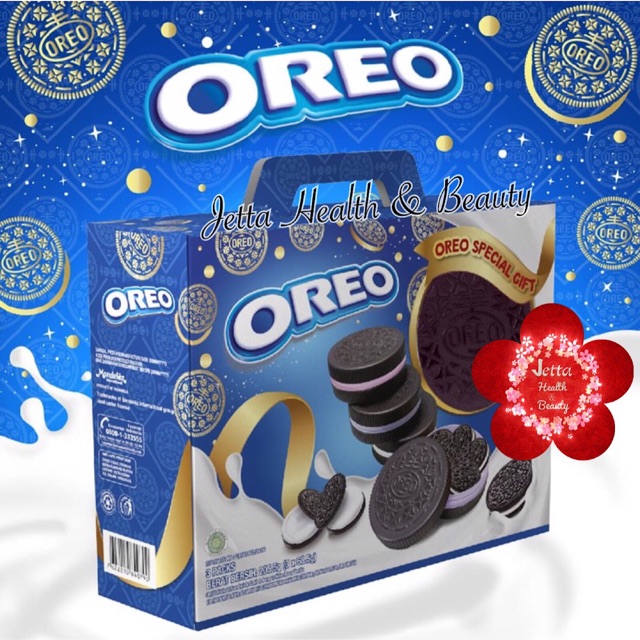 Oreo Biskuit (3 Biskuit Oreo) x 68.5g FREE COOKIE CANISTER Edisi Ramadhan