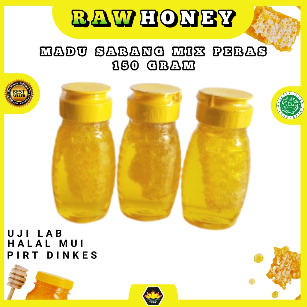 PROMO Madu sarang mix peras 150 gram