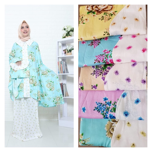 Mukena ponco tanpa kepala