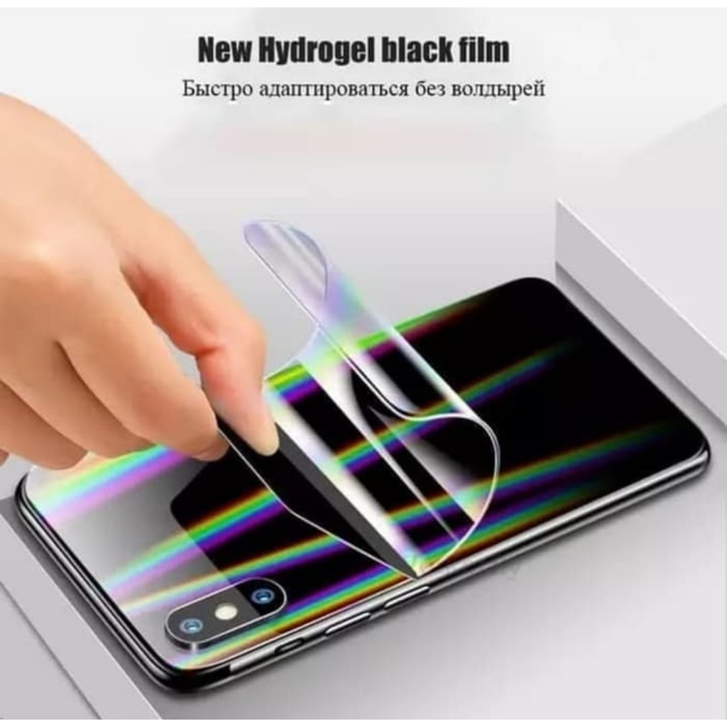 Skin Aurora Rainbow Xiaomi Redmi Note 8 9 Pro Back Anti Gores Belakang