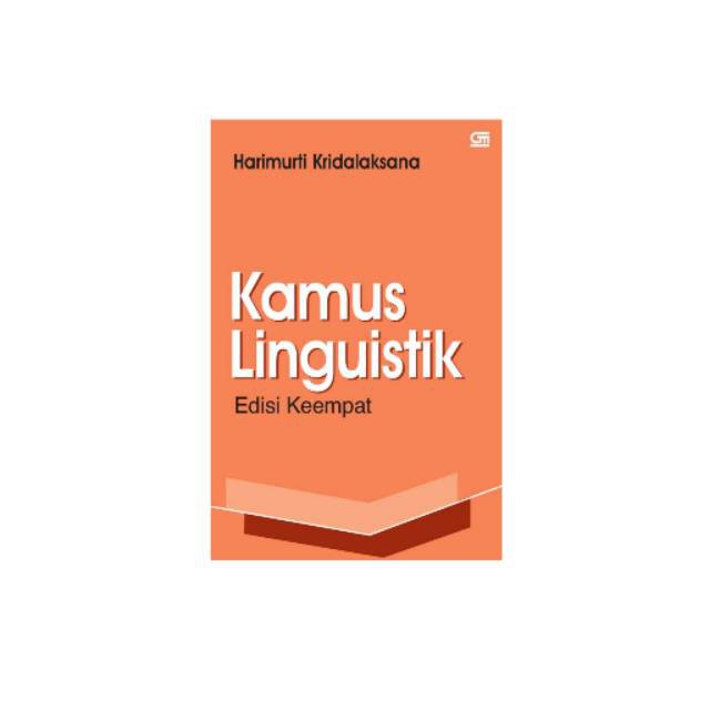Buku Kamus Linguistik