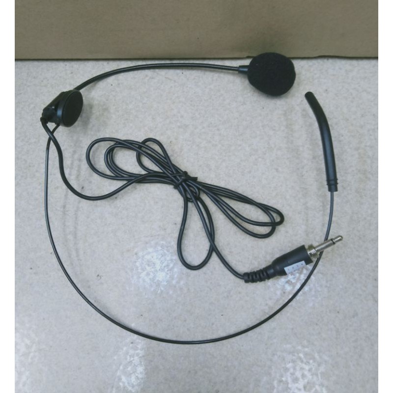 mic wireless headset ke transmiter