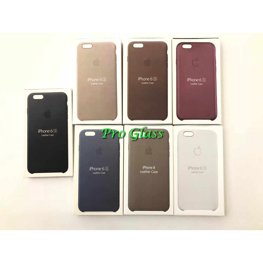 C205 Iphone 6 / 6s Original Premium Apple Leather Case Kulit Hard Case