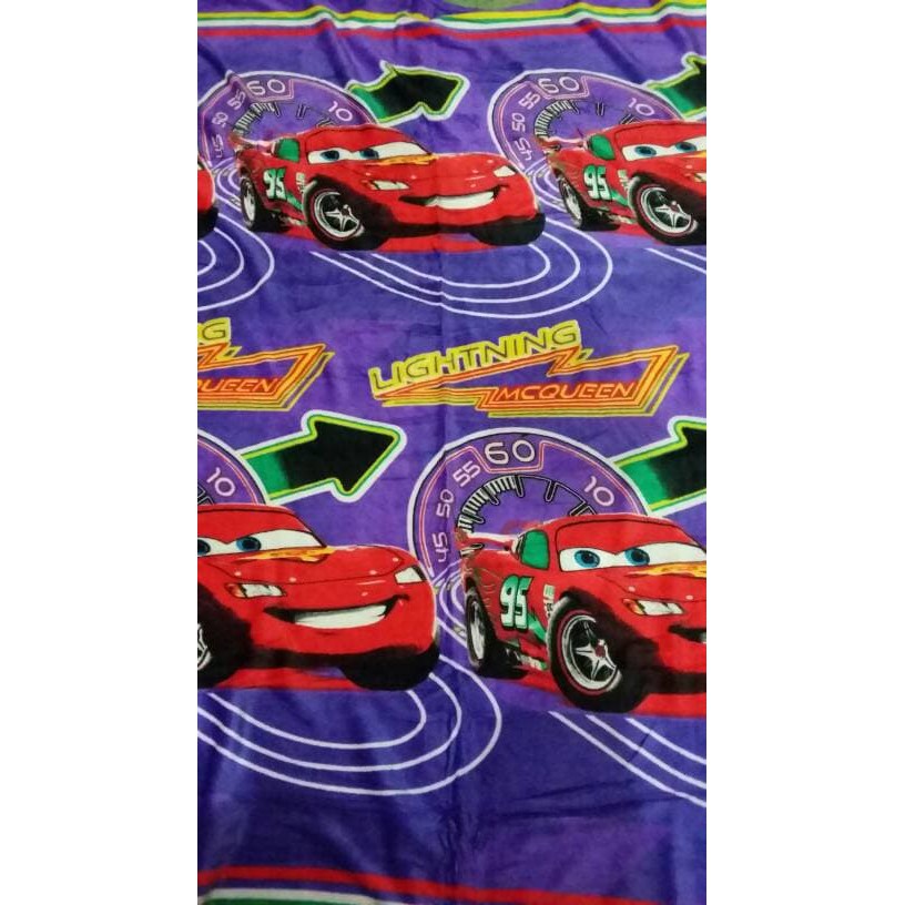 selimut karakter cars