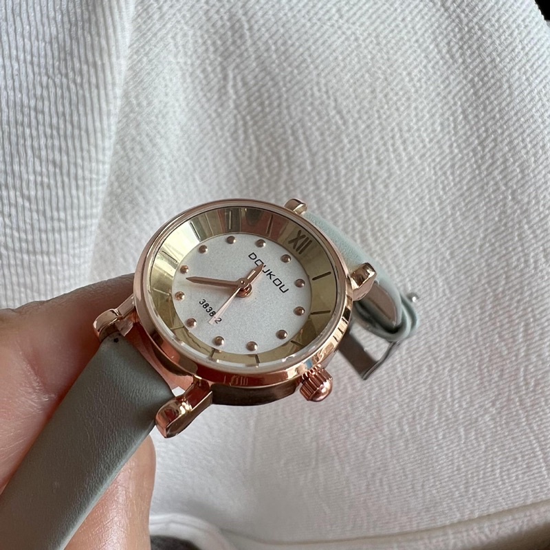 Jam Tangan WANITA RJ-005 Vintage Gaya Analog Import Korea