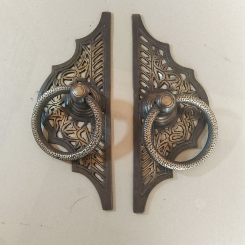 handle pintu rumah motif gebyok