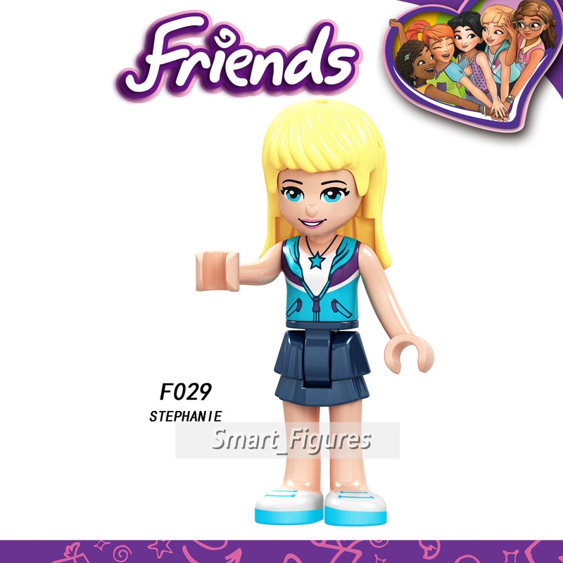 Mainan Action Figure Mini Model Perempuan Seri Stephanie Kate Tom James Martina Andrea Olivia F026-F041 Untuk Hadiah