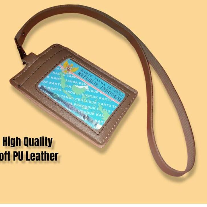 

#DISKON ID CARD PRIA / WANITA / ID CARD HOLDER KULIT [VnT⭐