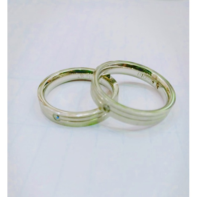 Cincin lamaran/ cincin tunangan / cincin ring / cincin / titanium / cincin titanium