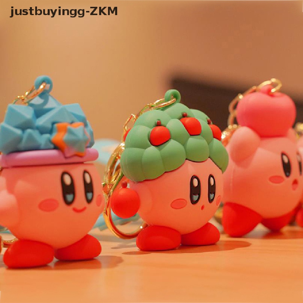 Gantungan Kunci Bentuk Kartun Anime Kirby Untuk Aksesoris Tas