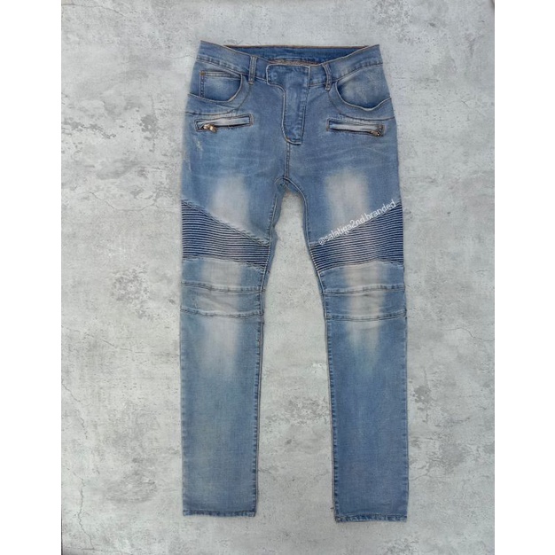 BALMAIN  Bikers Jeans (Second)