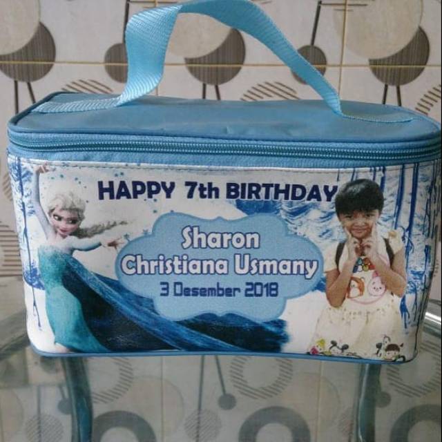 

Tas souvenir custom persegi gambar 3 sisi