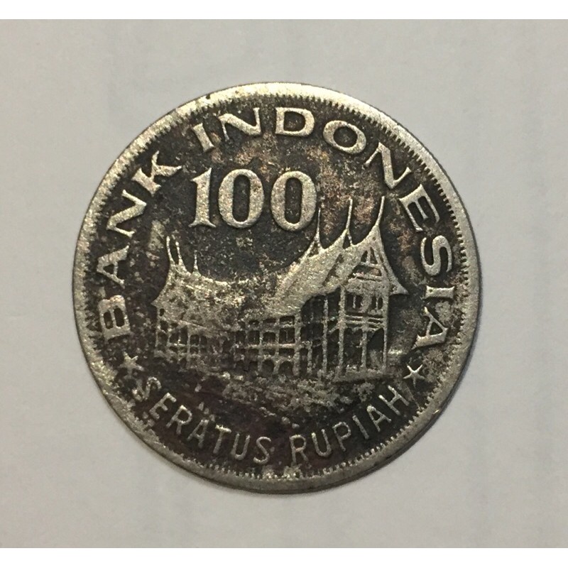 UANG RP 100 LOGAM TAHUN 1978