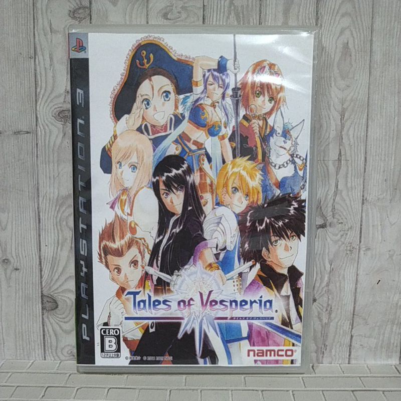 BD  KASET ORIGINAL PS3 TALES OF Vesperia Jpn Bahasa Jepang