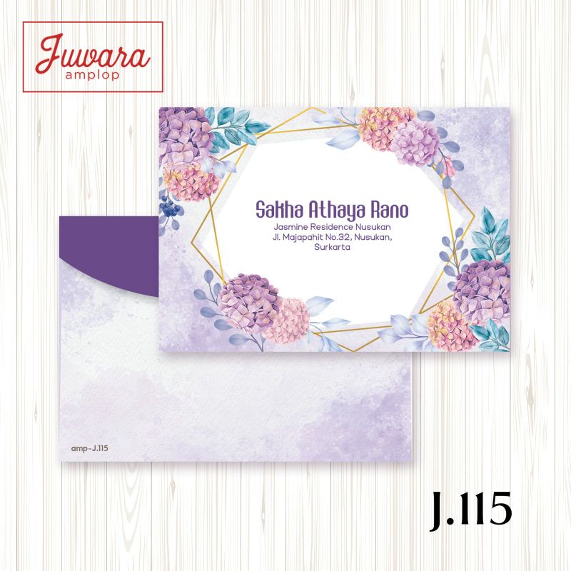 

Blangko Amplop Motif Juwara Seri Terbaru J-115 Murah