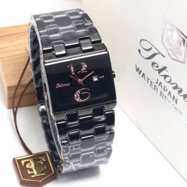 Jamm Tangan Wanita Tetonis Original Bahan Keramik Asli