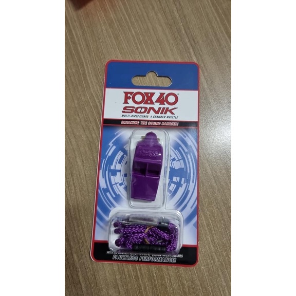 Bouncezz - Peluit FOX 40 SONIK BLAST Lanyard Original - Peluit FOX 40 Sonik Blast dengan Lanyard