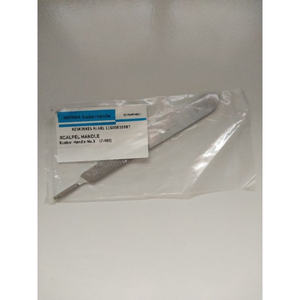 

scalpel handle blade holder gagang pisau bedah bisturi no 3