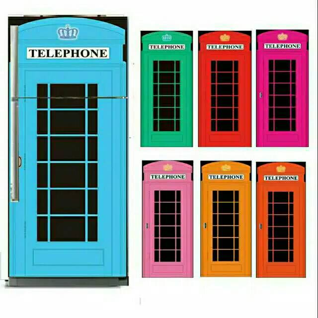 Sticker kulkas 2 pintu