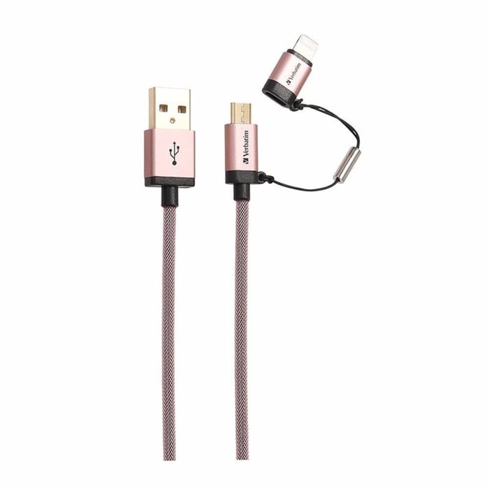 Verbatim 30 cm 2in 1 Micro USB with Lighting connector 64993