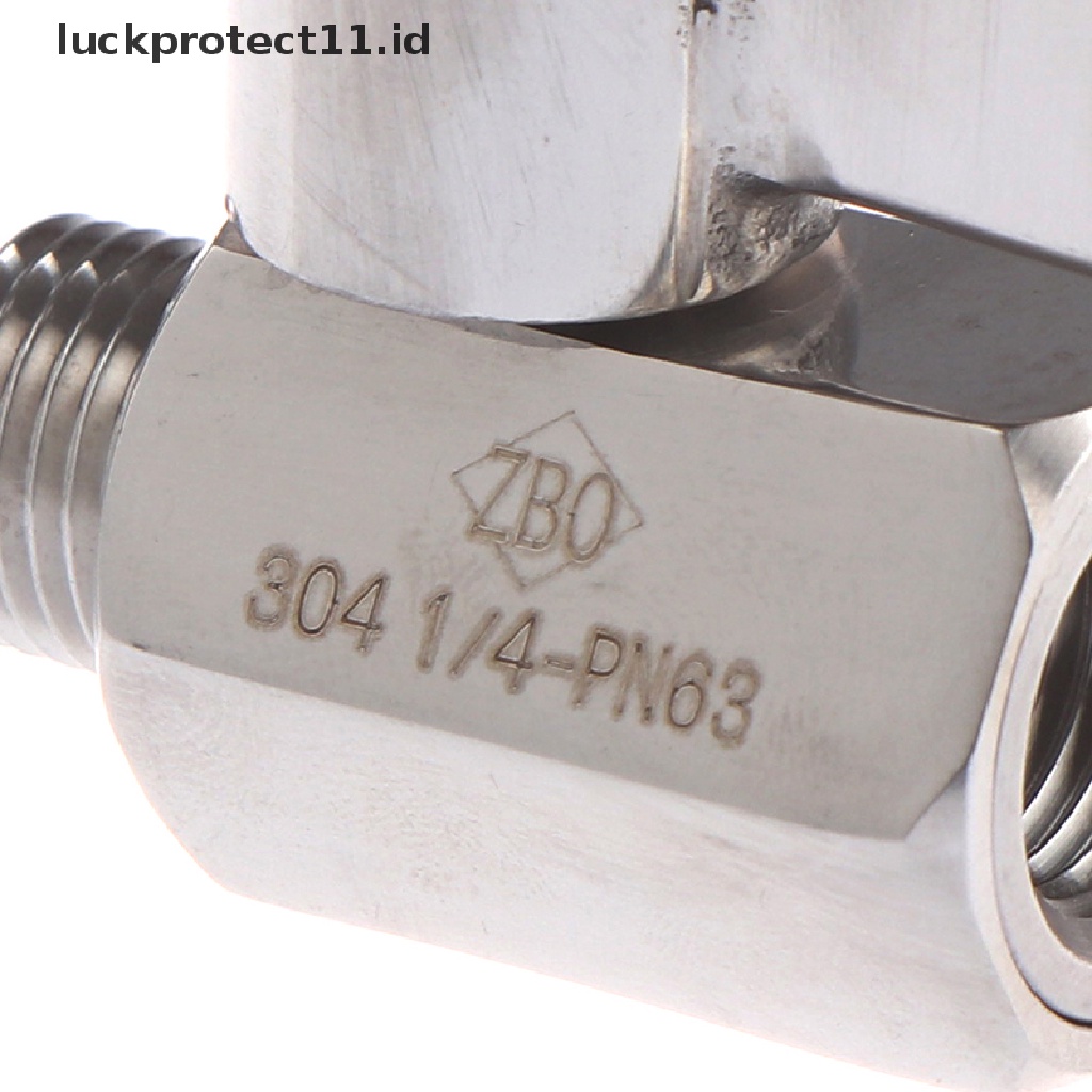 //HG&amp;ID// Stainless Steel 304 Ball Valve 1/4&quot; Inch NPT Male X Female Small Mini Valve .