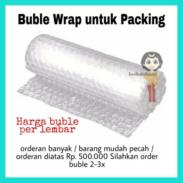 

BUBBLE UNTUK PACKING LEBIH AMAN / STIKER FRAGILE