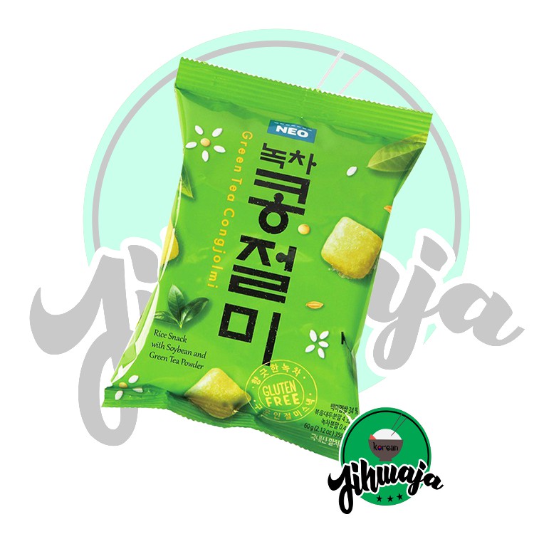 

Neo Kreker Beras Congjolmi Rice Snacks Green Tea