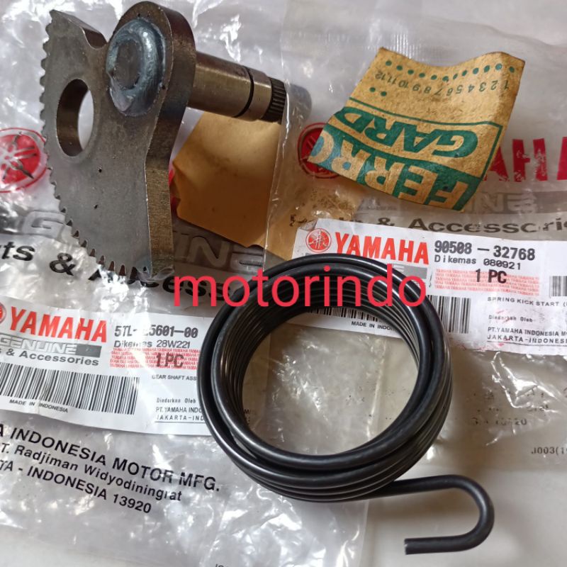 As Gigi selah,kapak Gigi engkol selah,+per selahan kicik, Mio, smile, Mio sporty, Mio soul GT (5TL)