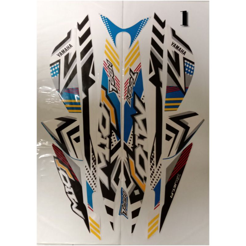 Stiker Striping Mio J Teen 2013