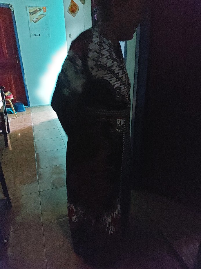 Baru Original Produk Gamis Batik Mix Embos Best Seller Abadi Batik Allsize Jumbo Ld 120 Syari