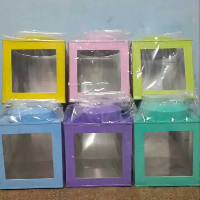 Kaleng kerupuk mini uk 11x11x11cm/wadah lucu/toples unik