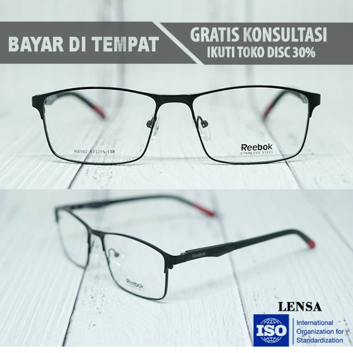 KACAMATA PHOTOCHROMIC BLUERAY MINUS PLUS BACA SILINDER PROGRESIF 8502