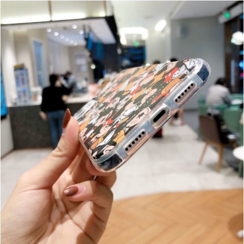 Case Xiaomi Redmi 10 10A Note 10 Note 10S Note 10 5G Note 10 Pro Poxo M3 Pro 5G Poco X3 Pro NFC Softcase Anti Crack Double Color Motif Cute Micky Mouse