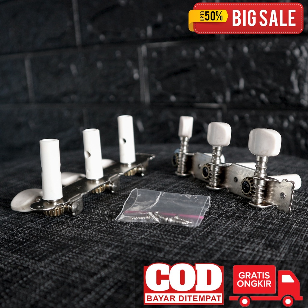 Dryer Gitar klasik Nilon stem putaran gitar