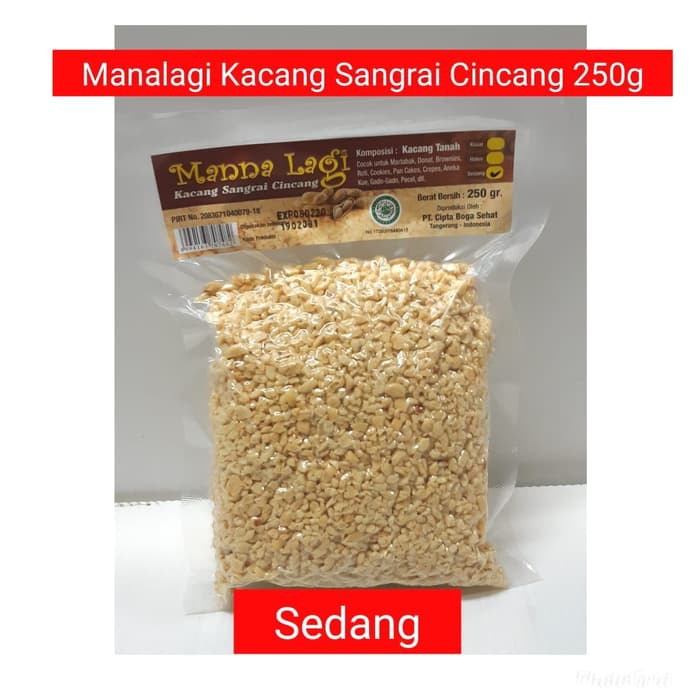 

MannaLagi Kacang Sangrai 250 gram Sedang