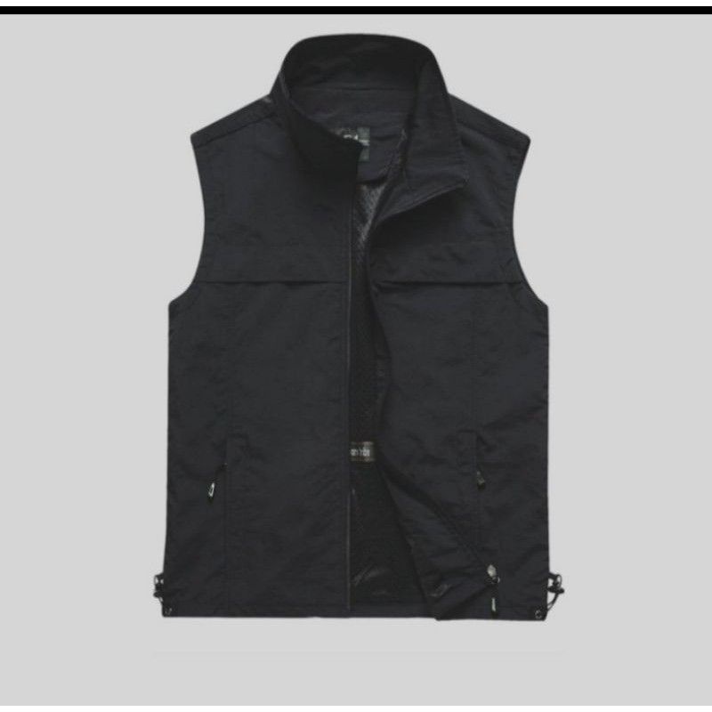 jaket rompi lapangan/jaket rompi import