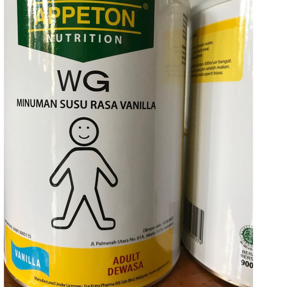 

Menarik.. Appeton Weight Gain Susu Untuk Gemuk Rasa Vanilla/Cokat (Dewasa) - 450 Gram & 900 Gram