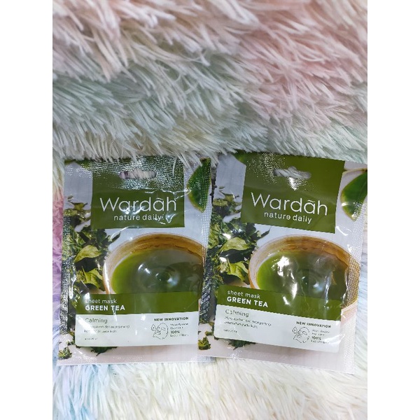 Wardah Nature Daily Sheet Mask 20ml Sheet Mask Wardah