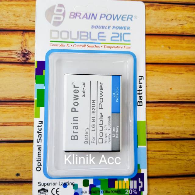 BATRE BATREI BRAIN POWER BL 52UH / LG L70 / D285 / D325 / L65 / BATERRY BATEEI BATRE BATREI