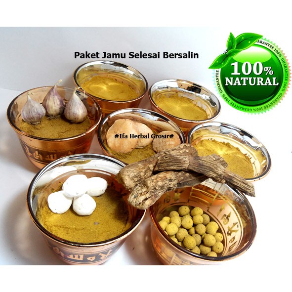 

Paket Jamu Herbal Lengkap Selesai Bersalin/Melahirkan