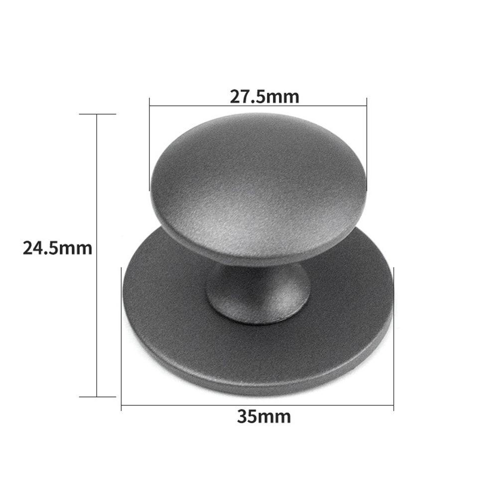 Nanas 2PCS Handle Pintu Modern Stainless Steel Matte Punch Free Knob Kabinet